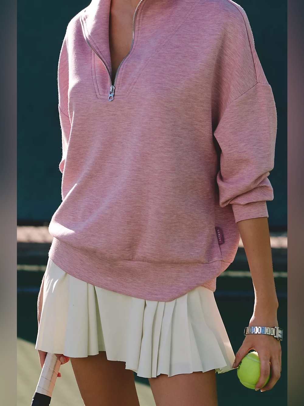 NWT Varley Hawley Half-Zip Sweatshirt - Picture 2 of 3